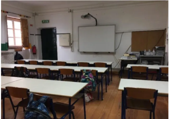 Figura 11: Constituição da sala de 1º CEB