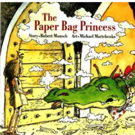 Figura  12  -  Capa  do  livro  The  Paper  Bag Princess.