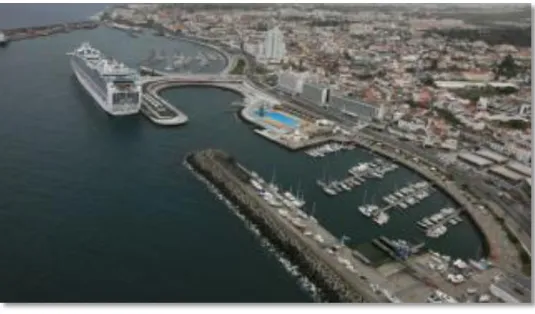 Figura 3 – Exemplo de Porto de Passageiros – Portas do Mar, São Miguel [19] 