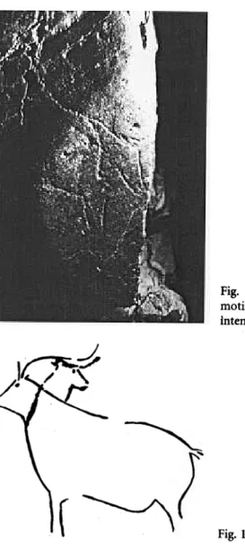 Fig.  14.2.  Example  of  a  zoomorphic motif  featuring two heads with  the clear intention  of portraying  movement