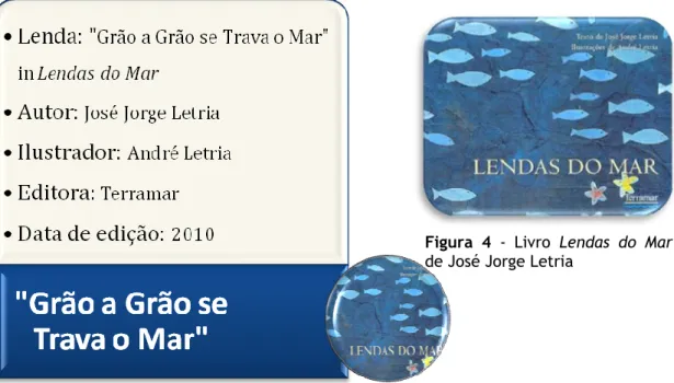 Figura  4  -  Livro  Lendas  do  Mar  de José Jorge Letria