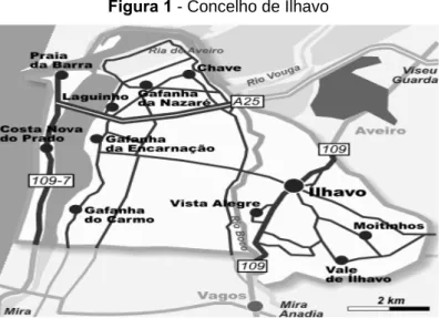 Figura 1 - Concelho de Ílhavo 