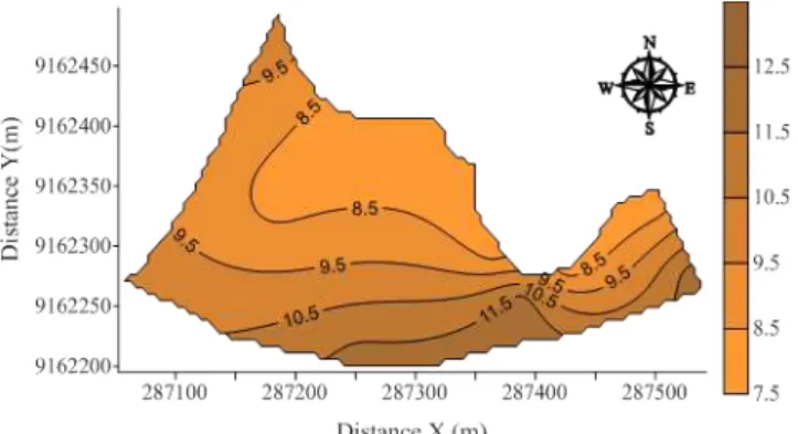 Figure 1. Topographic map of the study area.  