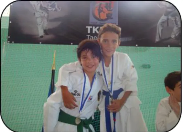 Figura 1 – Amizade em Taekwondo 