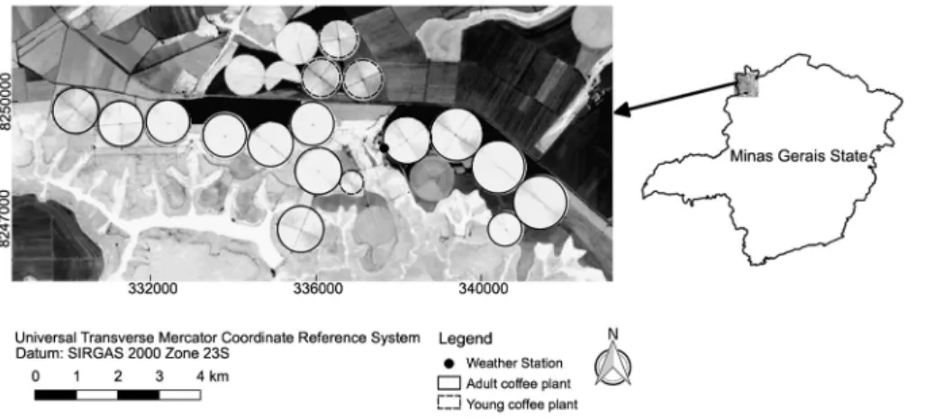 Table 1 – Satellite transits date referring to Operational Land Imager  (OLI)-Thermal Infrared Sensor (TIRS) imagery used in the study.