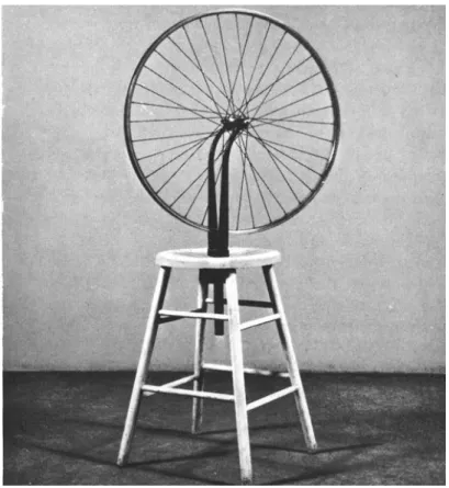 Figura 4 – Roda de Bicicleta  Marcel Duchamp, 1913. 