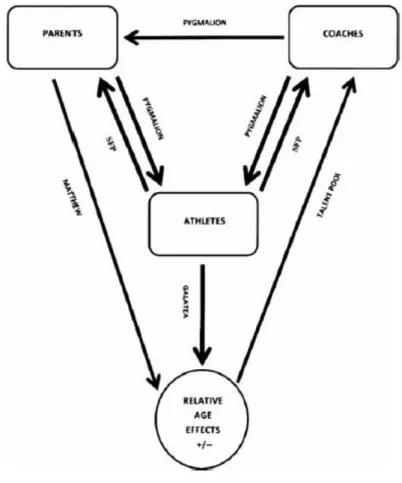 Figura 3.2- Modelo teórico dos agentes sociais que influenciam o EIR 