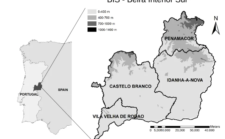 Fig. 1 Study area geographical location 