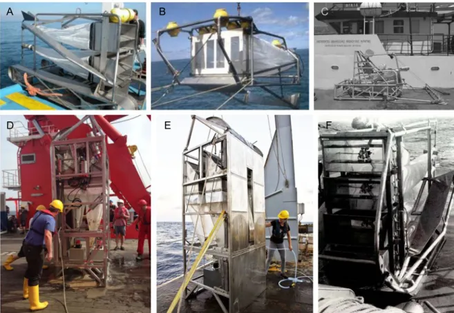 Figure  2.1.1  Examples  of  gears  used  to  sample  the  epibenthic/suprabenthic  macrofauna