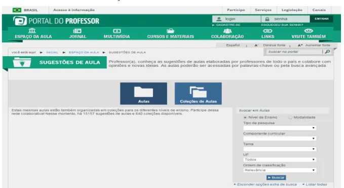 FIGURA 1- Busca avançada 