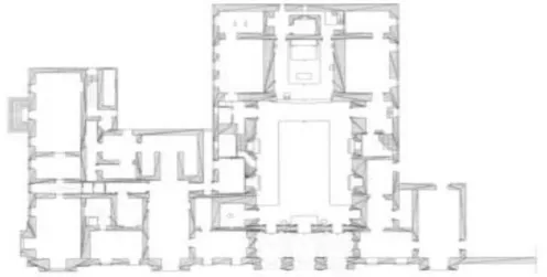 Fig. 2- Planta do piso térreo do Palácio do Intendente. 