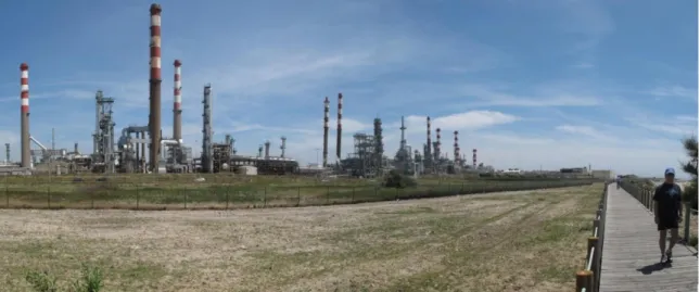 Figura 44 - Impacte visual da refinaria de Matosinhos (06-2013)  