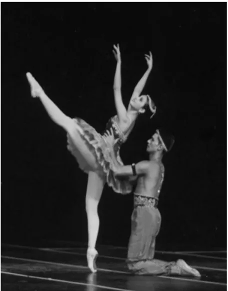 Figura 01 -  Ballet “O corsário”, interpretado por Rosana Rosário e Carlos Dergan.