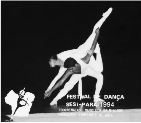 Figura 04 - Bailarinos Carlos Dergan e Rosana Rosário. 