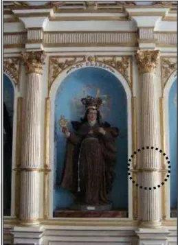 Figura 16  –  Sala dos Santos, Igreja da Ordem Terceira de São Francisco, Salvador, Bahia  Fonte: Domingos Oliveira,2010 