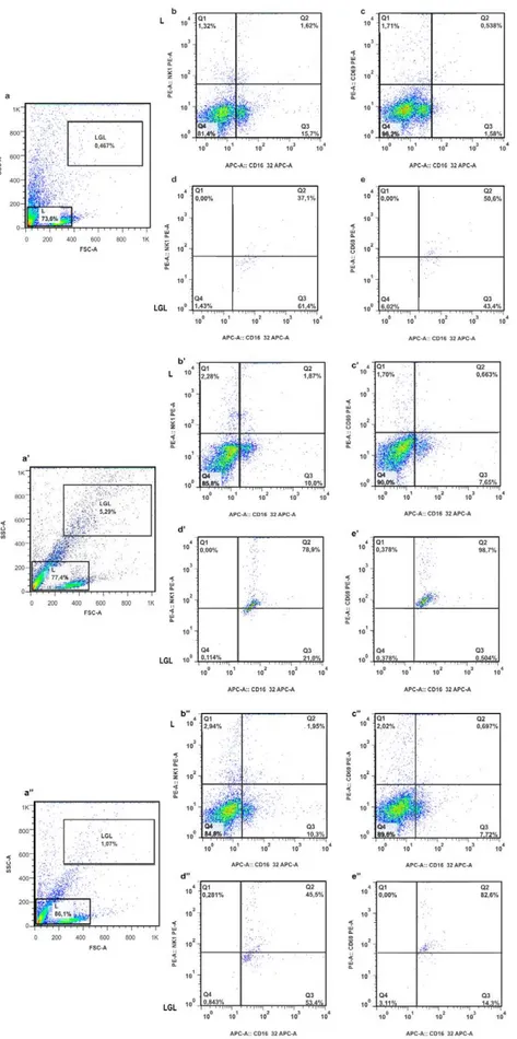 Figure 6. Monitoring presence of activated NK cells in bloodstream post amastigote intraperitoneal inoculation