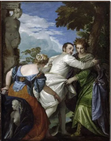 Fig. 01. &#34;A Escolha de Hércules&#34; (Ca. 1565) - Paolo Veronese. 