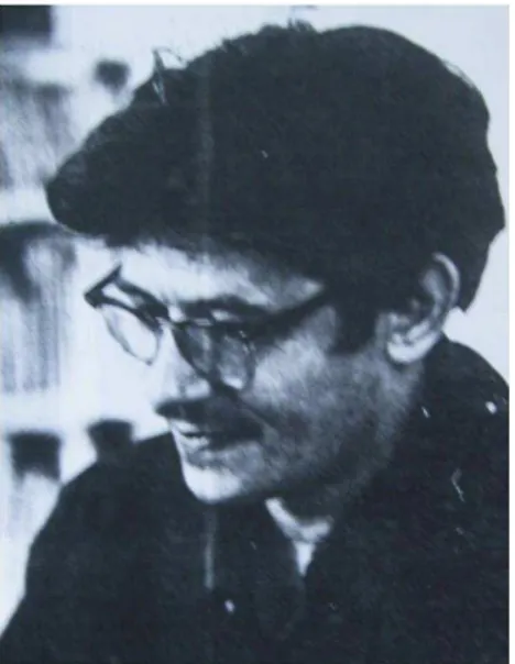 Figura  1  Foto  de  Robert  Stock  na  capa  do  livro  Selected  Poems  1947-1980.  Ed