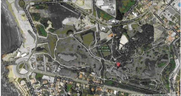 Fig. 1. - Parque da cidade  Fonte: Google Maps Portugal 