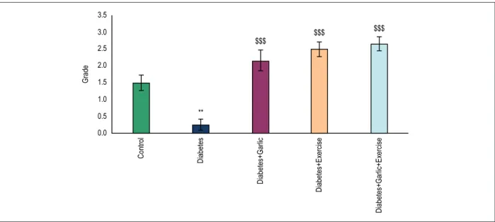 Figure 3 – Immunohistochemical detection of CD31 in myocardial vessels of different groups