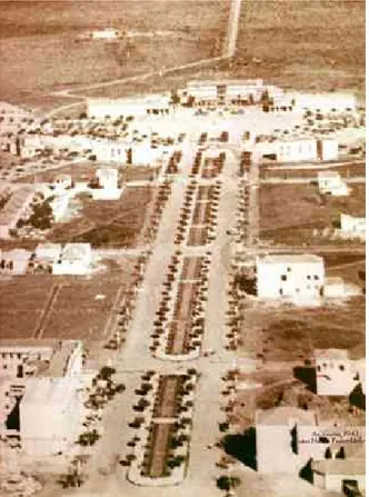 Figura 01: Avenida Goiás e ao fundo o Palácio das Esmeraldas-1942 