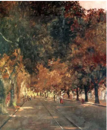 Figura 8: Antônio Parreiras. Avenida São Jerônimo, 1905, óleo s/tela, 64,4 x 54 cm. 