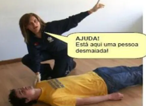 Figura 3 - Pedir ajuda (INEM, 2010)