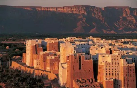 Figura 3 - Cidade de Shibam, no Iémem (retirado de http://o-meu-passaporte.blogspot.pt 2017) 