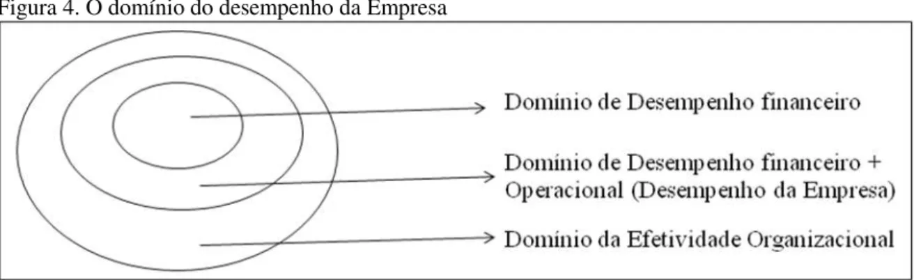 Figura 4. O domínio do desempenho da Empresa