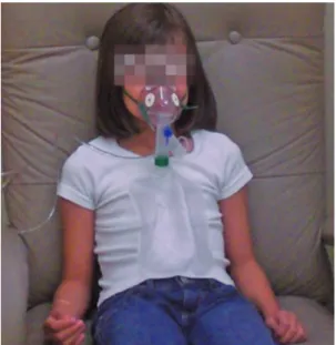 Figure 1. Mask specific for use with helium-oxygen mixture