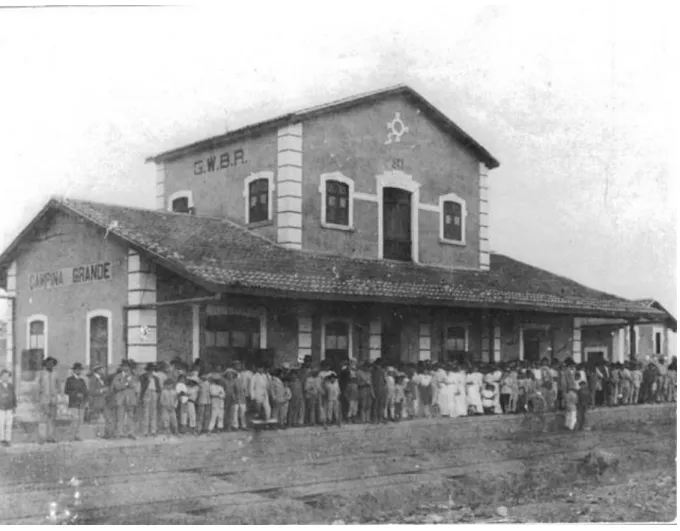 Figura 4 - Estação Ferroviária de Campina Grande.  