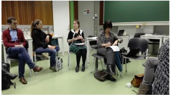 Figure 1. Introductory local meeting in Belgium (KU Leuven and UCLL) 