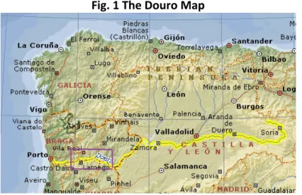 Fig.   1   The   Douro   Map   