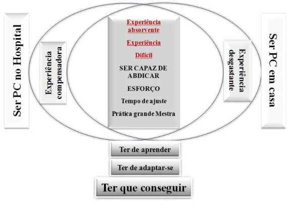 Figura 1 - Significado atribuído pelo cuidador familiar ao exercício do papel