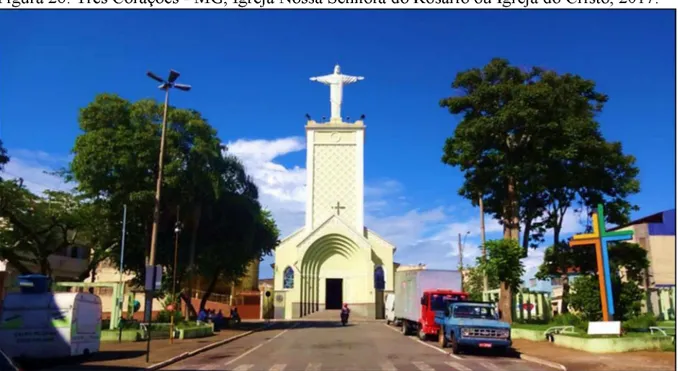 Figura 26: Três Corações - MG, Igreja Nossa Senhora do Rosário ou Igreja do Cristo, 2017.