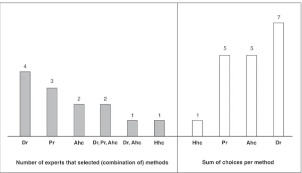 Figure 1 Identification of the main Amazonian interventions used in the context of substance use disorders according to 13 expert practitioners