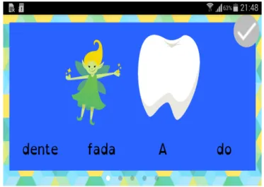 Figure 7. Phrase module screen