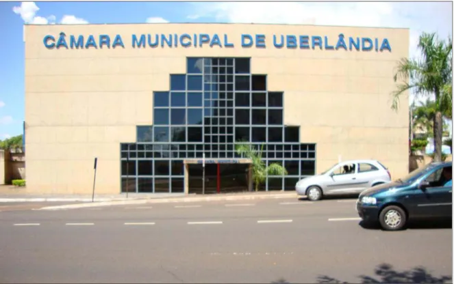 Foto 9 - Uberlândia (MG): vista parcial da Câmara de Vereadores (2010) 