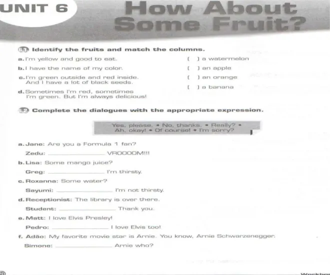 Figura 12 Links (2009, Revisão unidade 6, p. 120)   