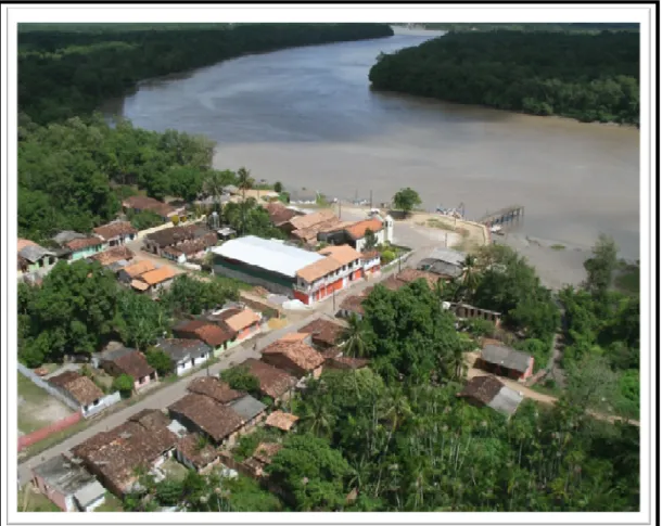 Figura 7a – Vista aérea de Caratateua, Bragança, PA  Fonte: Jorge Aviz (2010). 