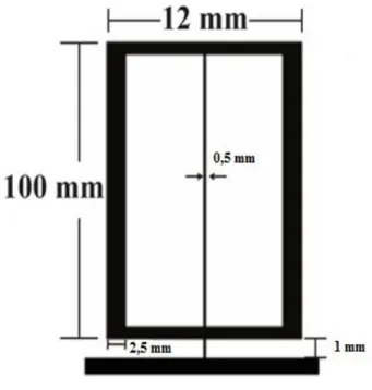 Figura 3.4. O monopolo Hi para UHF. 