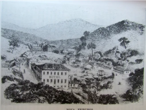 Figura 2 – Vista da cidade de Cantagalo, Rio de Janeiro. Pintura da década de 1860 21 