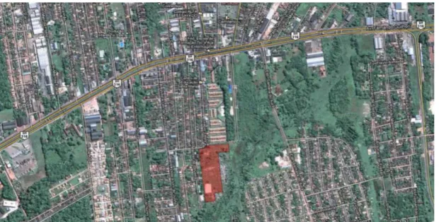 Figura 4: Residencial Paulo Fonteles II, Ananindeua, Região Metropolitana de Belém  Fonte: Google Earth 