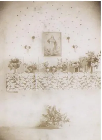 Figura 01  –  Celebración del Mes de María. (NOLLA, 1950, p. 11). 