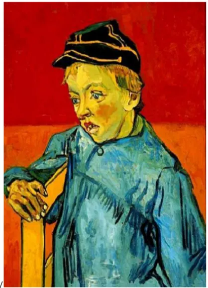 Fig. 6 .  O Escolar  –  Vincent van Gogh – 1888. 