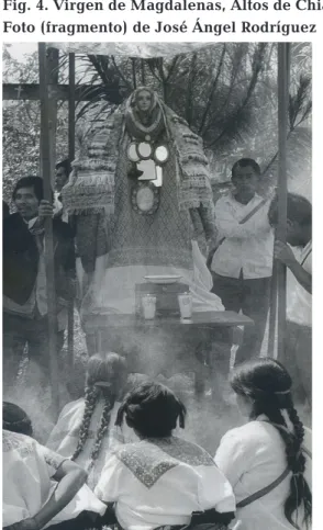 Fig. 4. Virgen de Magdalenas, Altos de Chiapas. 
