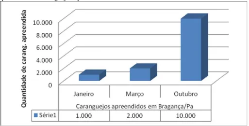 Gráfico 3- Fiscalização da SEMA-PA e do ICMBio em áreas de mangue bragantino: 