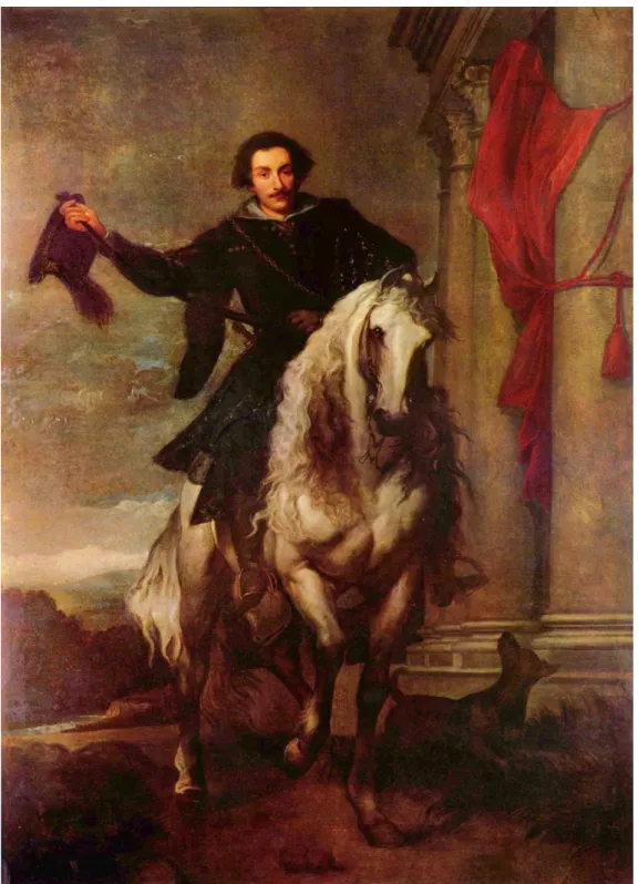 Figura  4:  Van  Dyck,  Ritratto  equestre  di  Anton  Giulio  Brignole-Sale,  1627,  Palazzo  Rosso, Genova