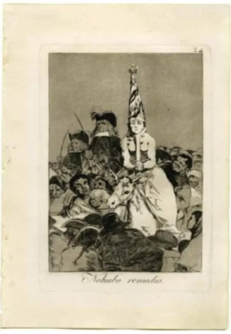 Figura 2 - nº 24 de Caprichos.