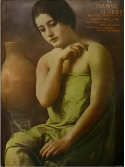 Figura 4 – María Santibáñez (fotógrafa), Graciela de Lara, en El  Universal Ilustrado, año III, n